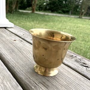 Vintage Brass Vase/Goblet